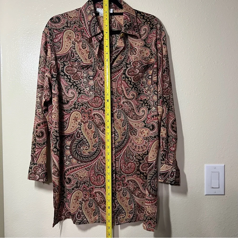 Jaeger button blouse - Picture 7 of 12